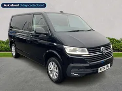 Black Used 2024 VW T6.1 Highline Van | £32,398 (Fair price)