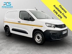 White Used 2021 Peugeot Partner Premium Van | £7,400 (Good price)