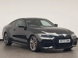 Black sapphire Used 2023 BMW M440 Shadowline Sedan | £44,898 (Expensive)