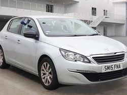 Silver Used 2015 Peugeot 308 Sportium Hatchback | £3,995 (Good price)