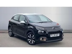 Black Used 2020 Citroën C3 Origins Hatchback | £9,111 (Fair price)