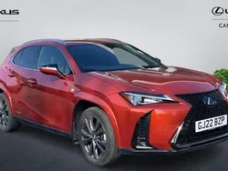Orange Used 2022 Lexus UX Sport Line SUV | £25,800 (A bit pricey)