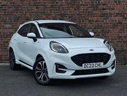 White Used 2023 Ford Puma Gen-E ST-Line Hatchback | £19,698 (Fair price)