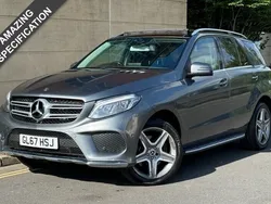 Grey Used 2017 Mercedes GLE250 AMG line SUV | £15,995 (Fair price)