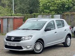 Silver Used 2015 Dacia Sandero Ambiance Hatchback | £2,495 (Good price)