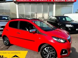 Red Used 2015 Peugeot 108 Allure Top Hatchback | £7,499 (A bit pricey)