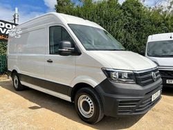White Used 2021 VW Crafter Trendline Van | £18,950 (Fair price)