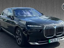 Black Used 2025 BMW i7 Comfort Edition Sedan | £79,999