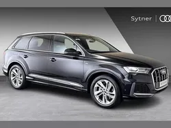 Black Used 2023 Audi Q7 S-Line SUV | £47,000 (Fair price)