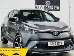 Grey Used 2017 Toyota C-HR SUV | £12,000 (Fair price)