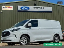 White Used 2024 Ford Transit Custom Limited Van | £24,298 (Fair price)