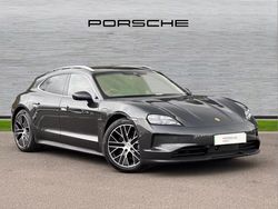 Volcano grey Used 2025 Porsche Taycan Sedan | £76,990