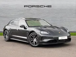 Volcano grey Used 2025 Porsche Taycan Sedan | £98,990