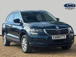Blue Used 2018 Skoda Karoq SE SUV | £9,645 (Fair price)