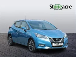 Blue Used 2019 Nissan Micra Acenta Hatchback | £8,995 (Fair price)