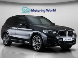 Grey Used 2021 BMW X3 M Sport SUV | £25,200 (Fair price)