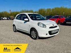 White Used 2012 Nissan Micra Acenta Hatchback | £1,995 (Fair price)