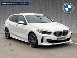 White Used 2023 BMW 118 M Sport Hatchback | £22,999 (Fair price)