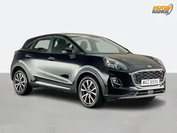 Black Used 2022 Ford Puma Titanium Hatchback | £15,295 (Super price)
