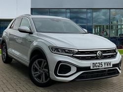 White Used 2025 VW T-Roc R-line SUV | £28,496 (Fair price)