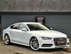 White Used 2017 Audi A7 S-Line Hatchback | £14,989 (Good price)