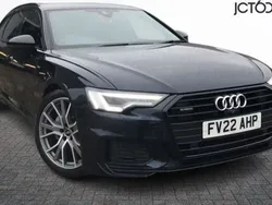 Blue Used 2022 Audi A6 Black Edition Estate | £28,000 (Good price)