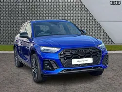 Blue Used 2024 Audi Q5 Black Edition SUV | £41,999 (A bit pricey)