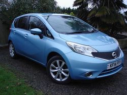 Blue Used 2014 Nissan Note S MPV | £4,990 (Fair price)