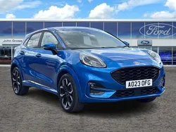 Blue Used 2023 Ford Puma ST-Line X Hatchback | £17,495 (Fair price)