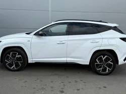 White New 2025 Hyundai Tucson N Line SUV | £31,995 (A bit pricey)