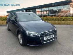 Blue Used 2018 Audi A3 Sportback Design Hatchback | £8,995 (Super price)