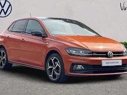 Orange Used 2020 VW Polo R-line Hatchback | £15,463 (Fair price)