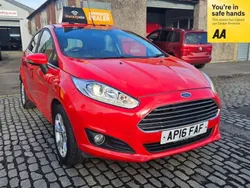Red Used 2016 Ford Fiesta Zetec Hatchback | £3,795 (Good price)