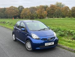 Blue Used 2007 Toyota Aygo Hatchback | £4,250 (Fair price)