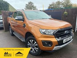 Orange Used 2019 Ford Ranger Wildtrack Pickup | £13,999 (Good price)