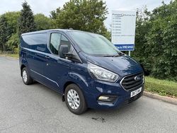 Blue Used 2023 Ford Transit Custom Limited Van | £19,495 (Fair price)