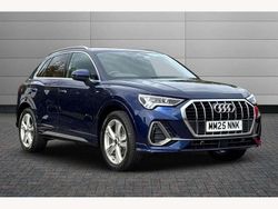 Blue New 2025 Audi Q3 S-Line SUV | £33,495 (Fair price)