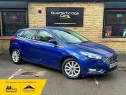 Blue Used 2016 Ford Focus Titanium Hatchback | £6,750 (Good price)