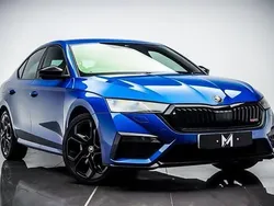 Blue Used 2022 Skoda Octavia vRS Hatchback | £25,995 (Expensive)
