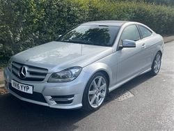 Iridium silver Used 2015 Mercedes C220 Sport Edition Coupe | £8,995 (Super price)
