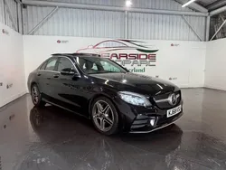 Black Used 2019 Mercedes C220 AMG line Sedan | £20,299 (A bit pricey)