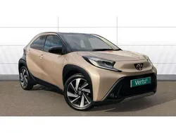 Beige Used 2023 Toyota Aygo Hatchback | £14,040 (Fair price)