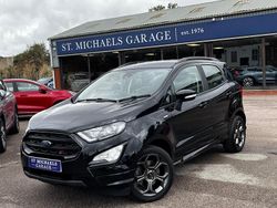 Black Used 2022 Ford Ecosport ST-Line SUV | £13,695 (Fair price)