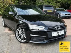 Black Used 2017 Audi A4 S-Line Estate | £17,551 (A bit pricey)