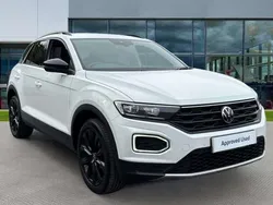 White Used 2021 VW T-Roc Black Edition SUV | £20,450 (Fair price)