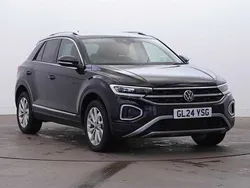 Black Used 2024 VW T-Roc Style SUV | £24,572 (Fair price)