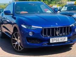Blue Used 2016 Maserati Levante SUV | £19,779