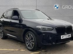 Black Used 2022 BMW X3 M Sport SUV | £38,650 (Fair price)