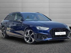 Blue Used 2023 Audi A4 Black Edition Estate | £30,490 (Expensive)