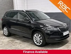 Black Used 2021 Skoda Karoq SE L SUV | £15,395 (Fair price)